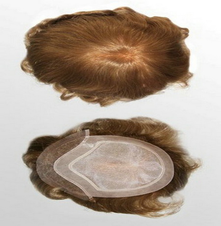 fine mono+poly coating+french lace front